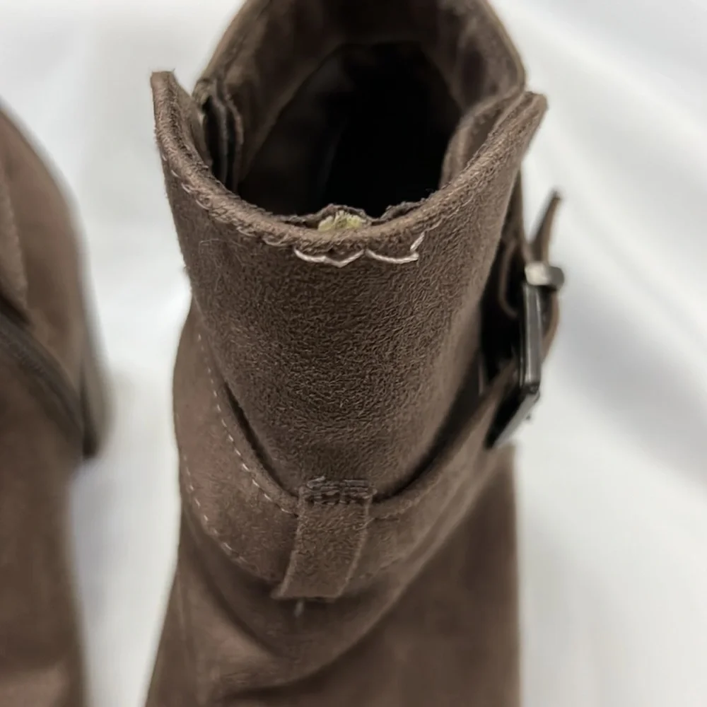 Suede Booties - Picture 6 of 6